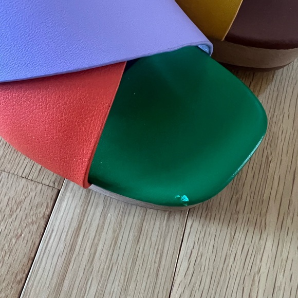 Charlotte Stone Amos low heeled clog sandals - Picture 6 of 10